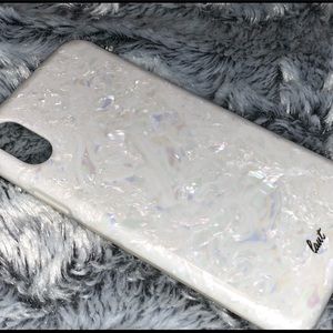 iPhone X Pearl Marble Case
